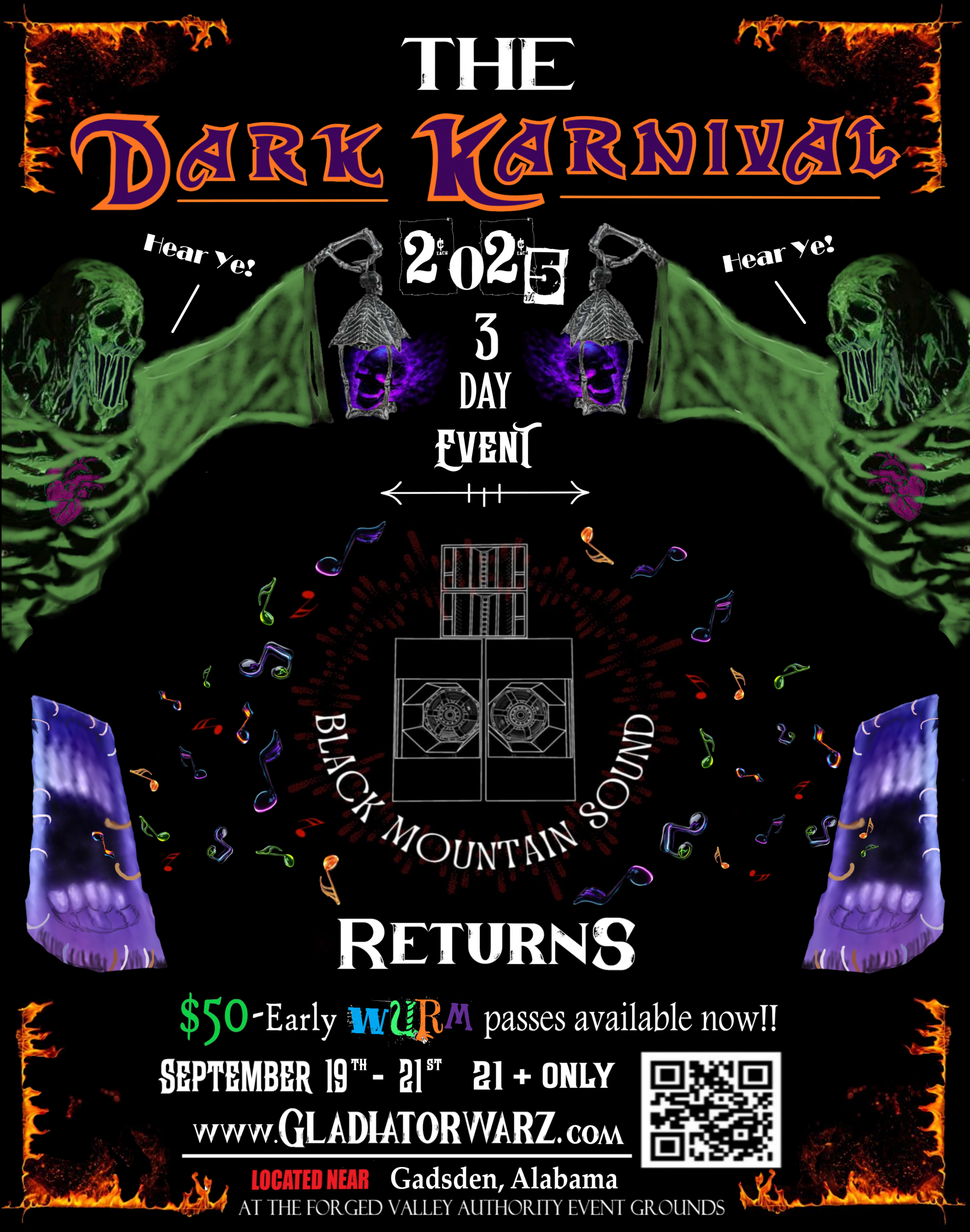 Black Mountain Sound RETURNS to Dark Karnival