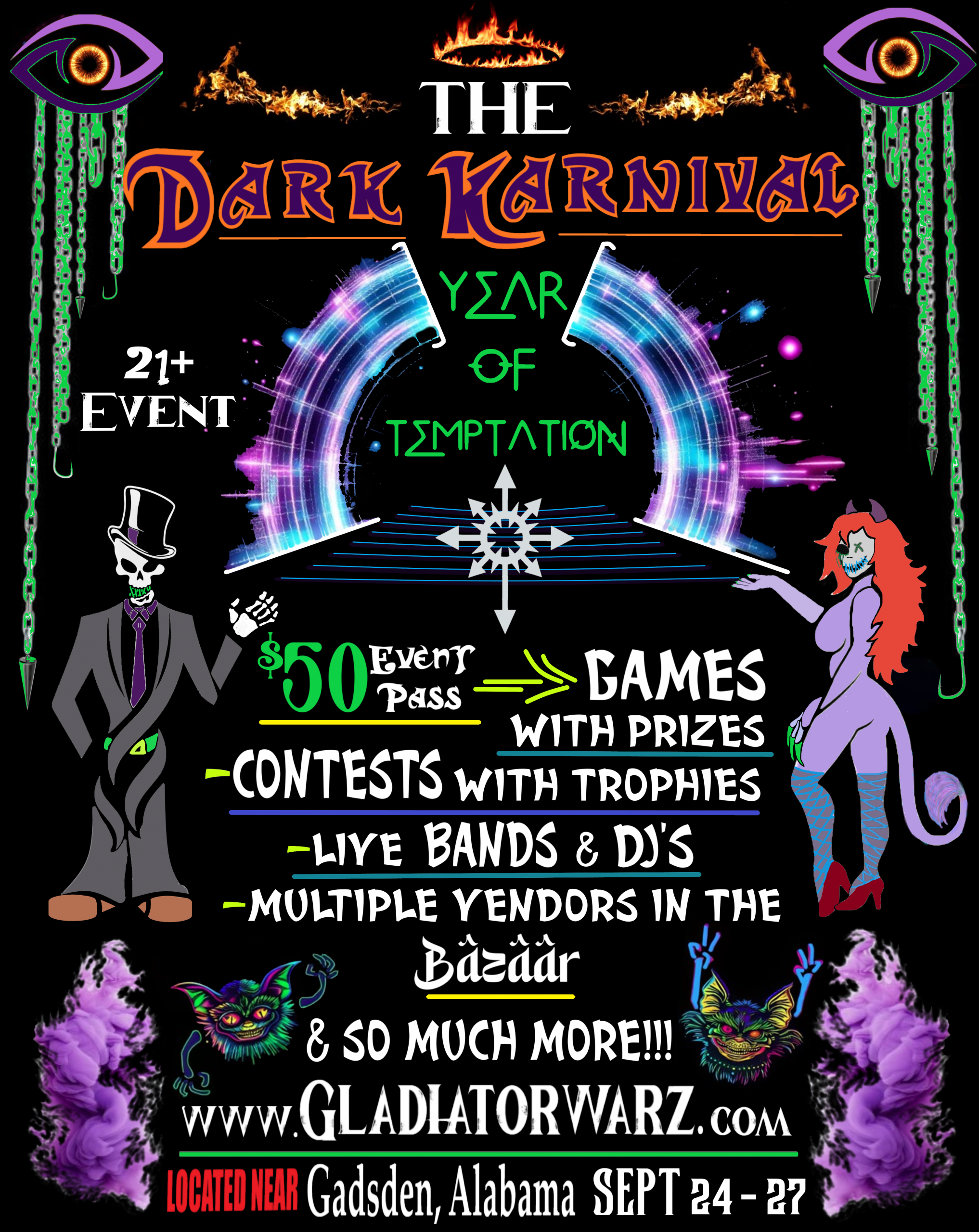 The Dark Karnival 2026 – Year of Temptation